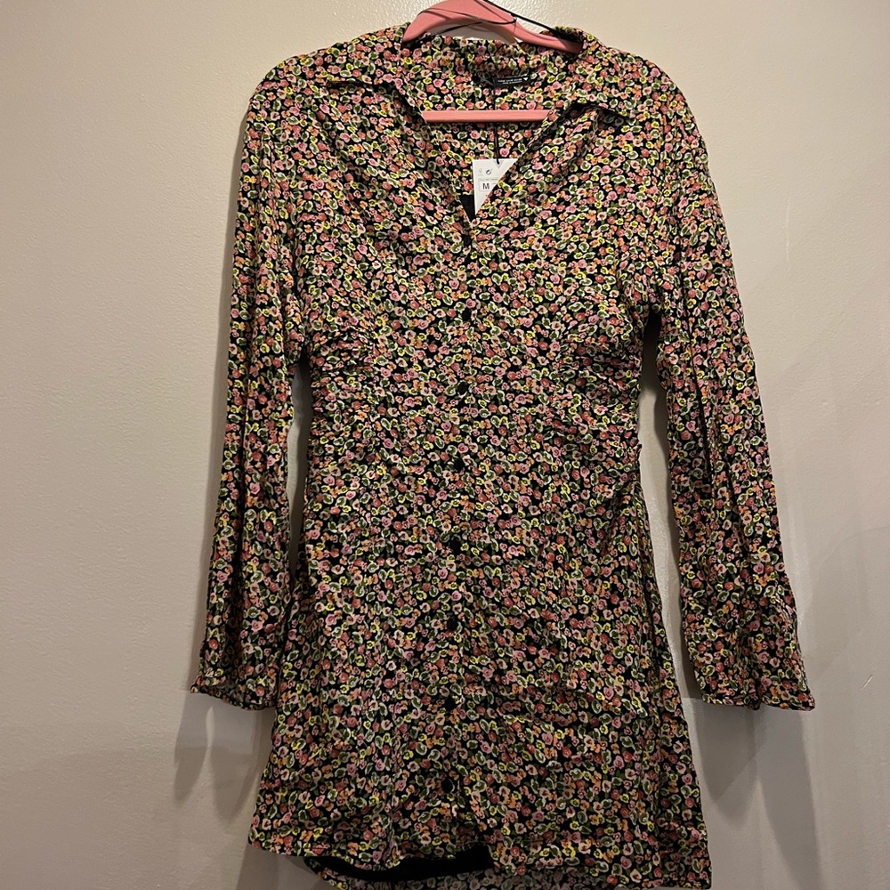 Zara M flower dress